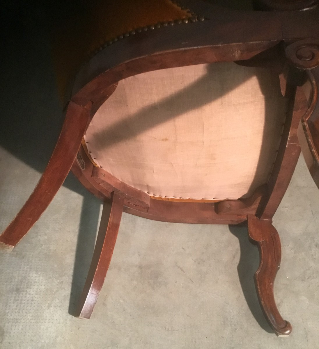 4 Empire Style Armchairs-photo-4