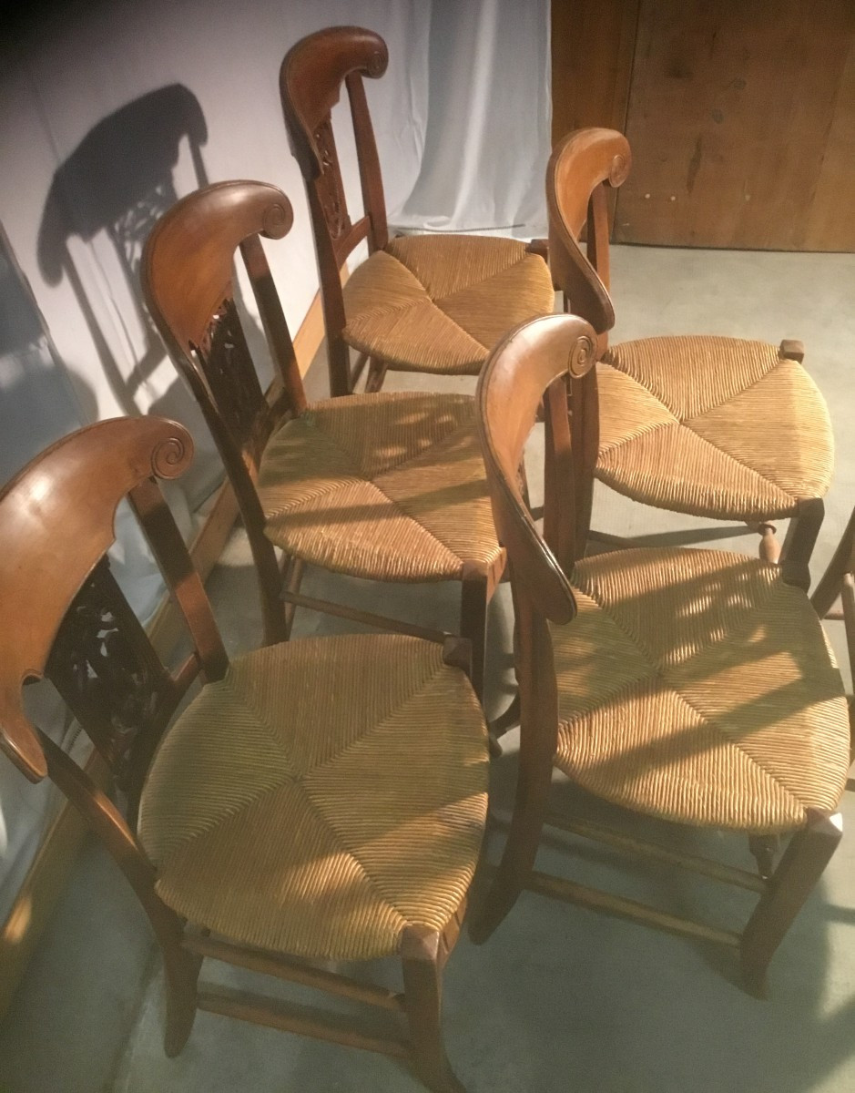 6 Directoire Chairs-photo-4