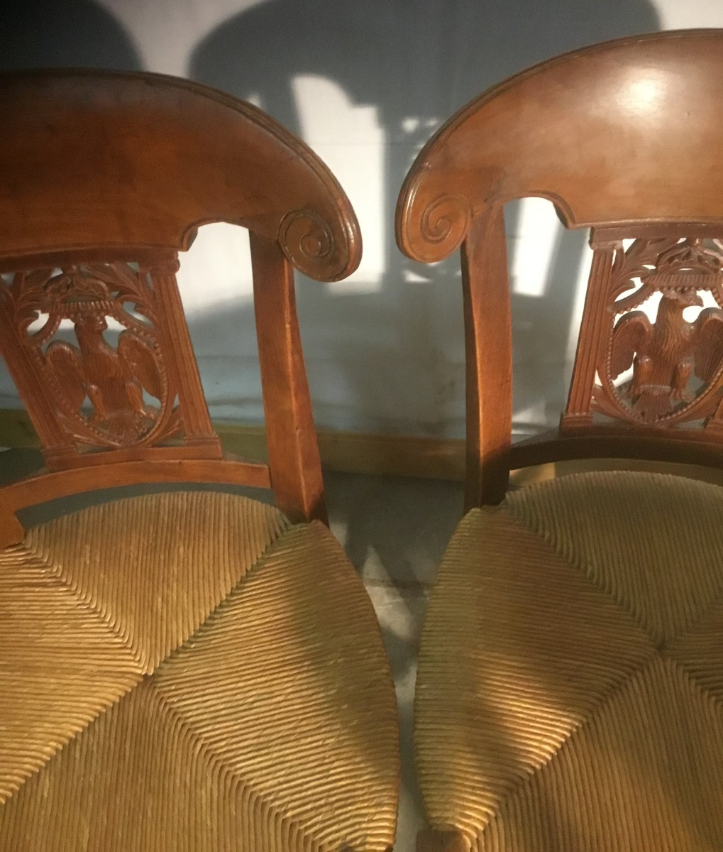 6 Directoire Chairs-photo-1