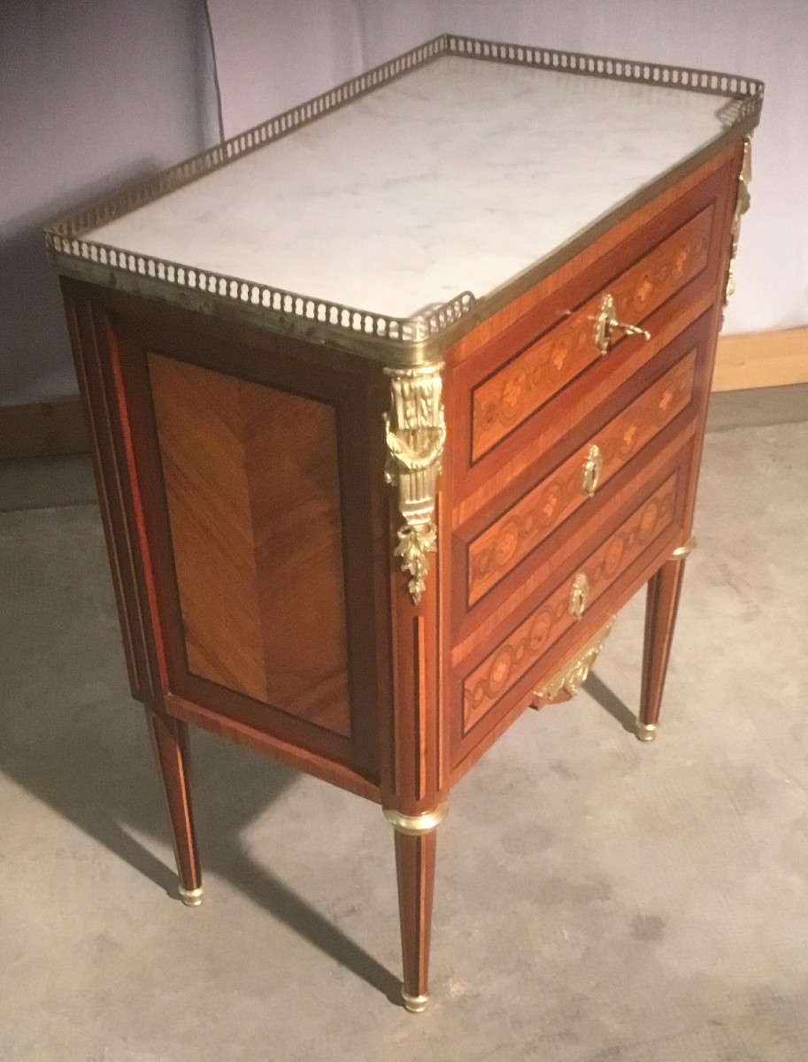 petite commode style Louis XVI-photo-4
