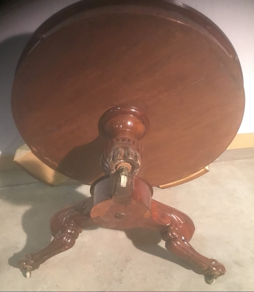 guéridon de bibliothèque-photo-2