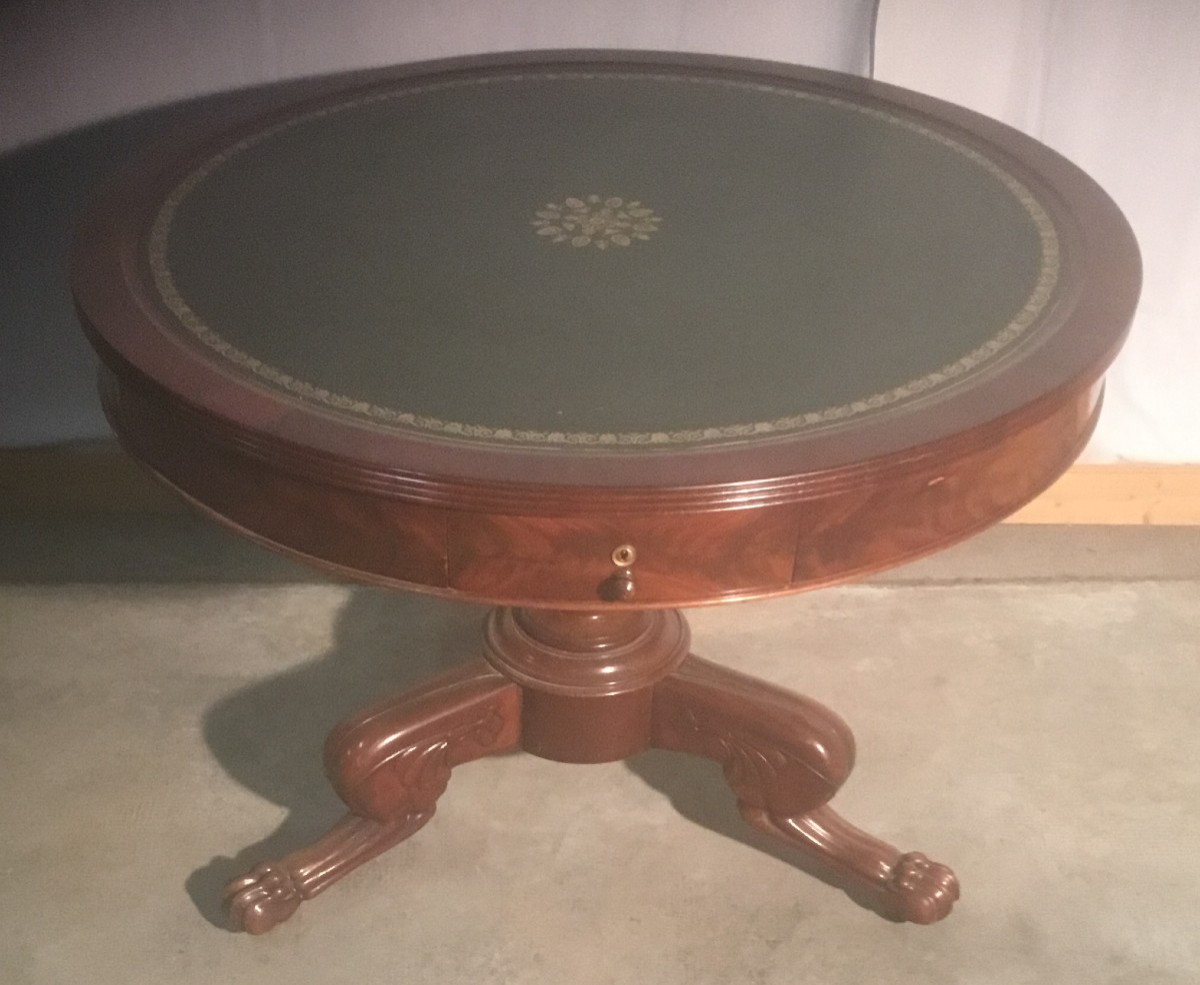 guéridon de bibliothèque