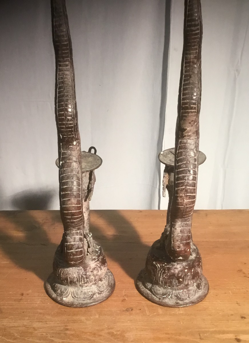 Dragon Candleholders-photo-2