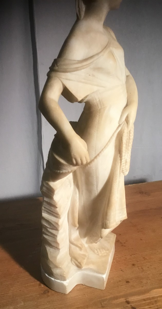 SCULPTURE EN ALBATRE-photo-1