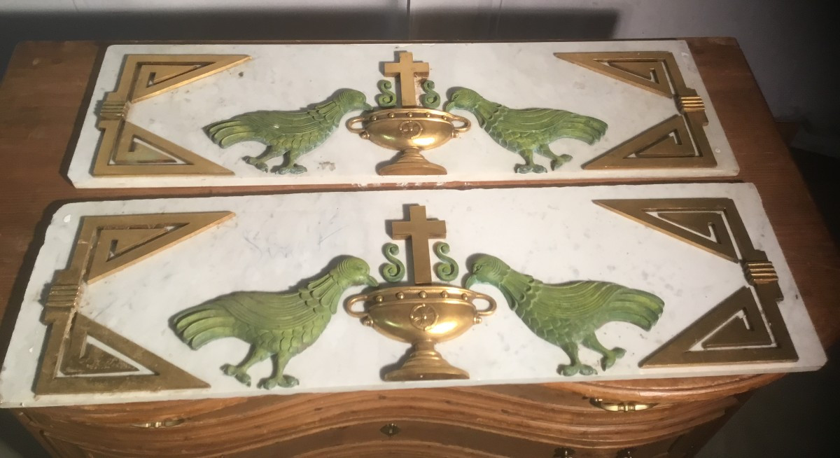 Pair Of Art Deco Plates