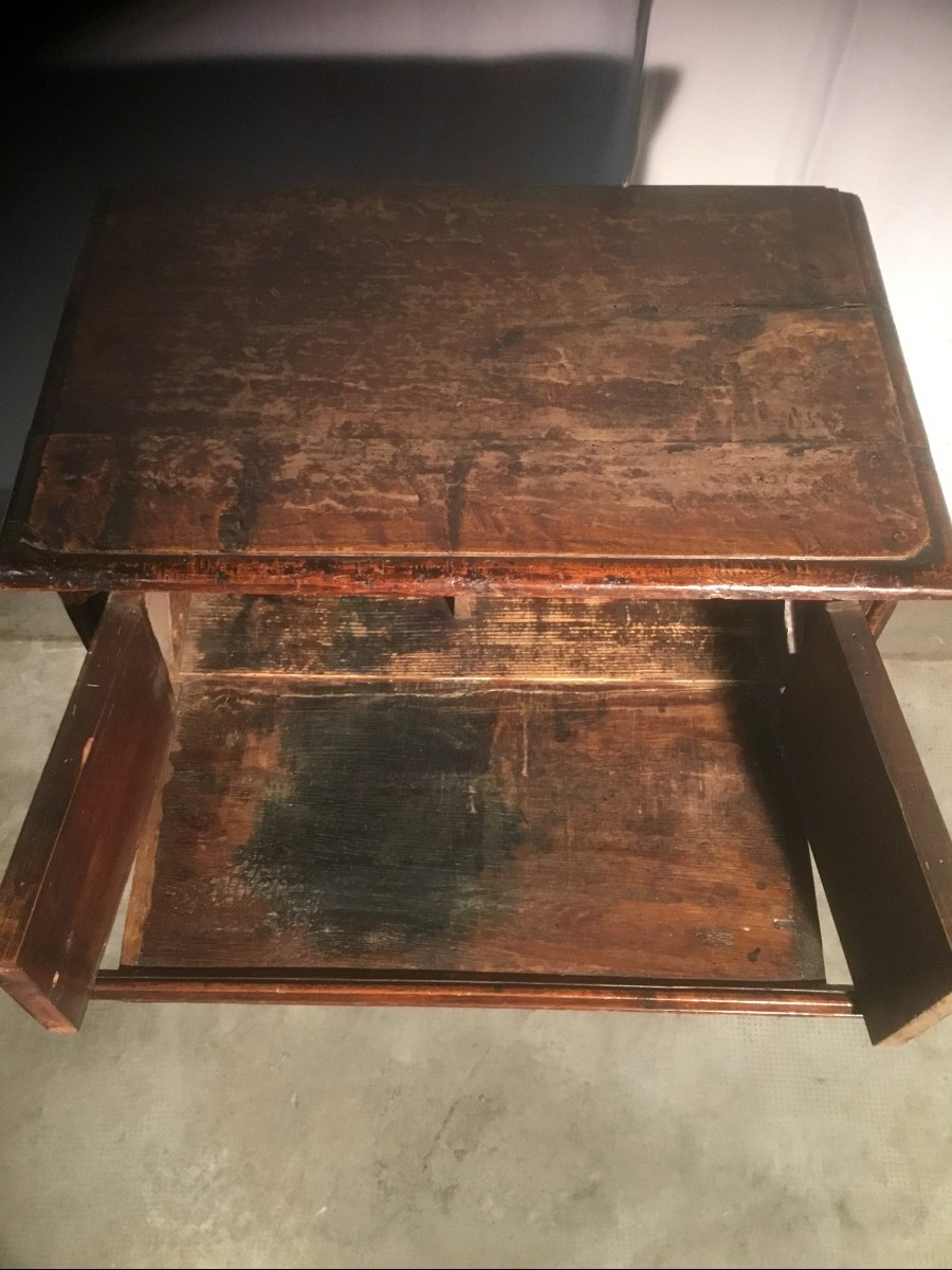 Small Eighteenth-century Piece Of Furniture-photo-4