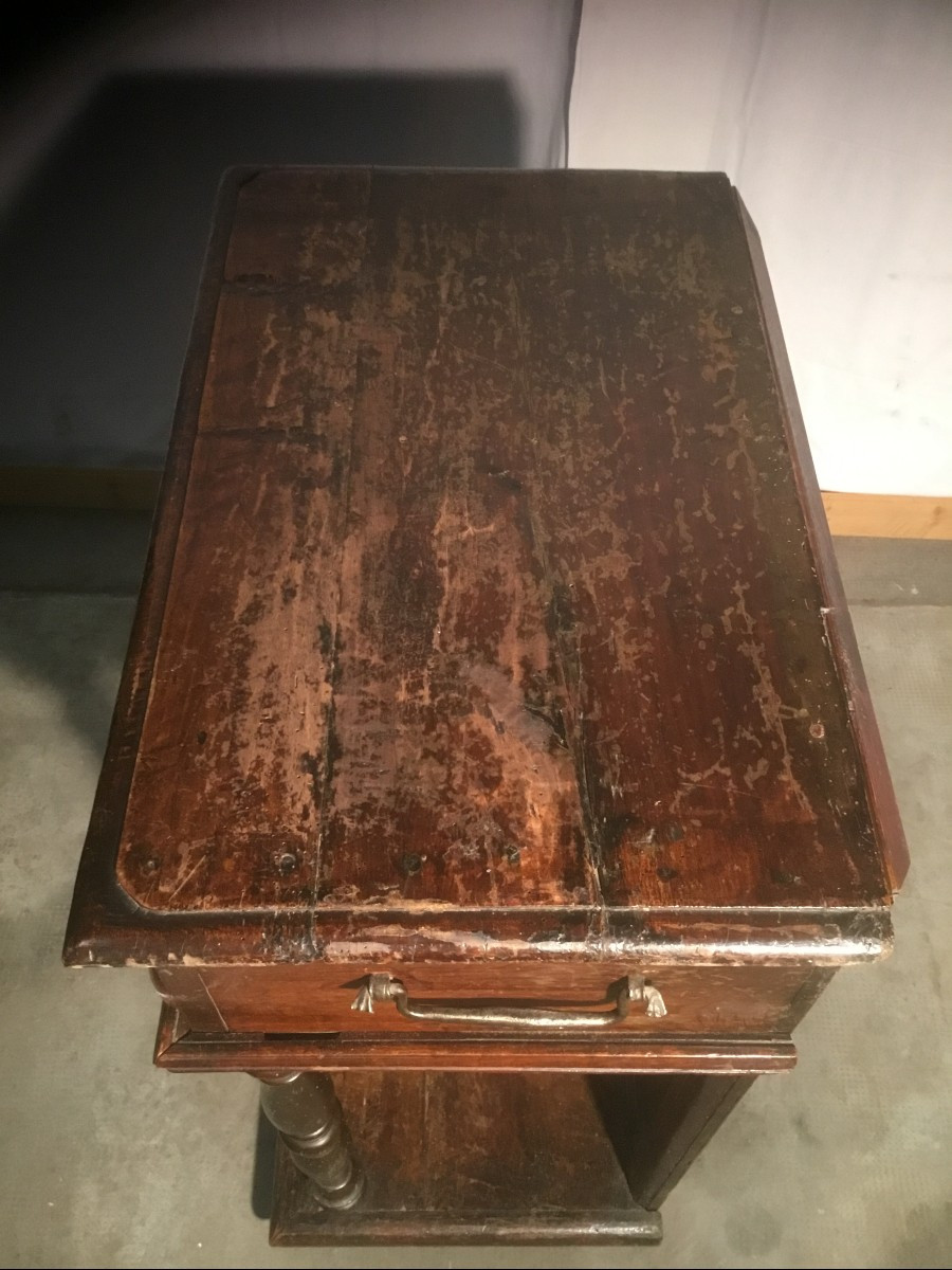Small Eighteenth-century Piece Of Furniture-photo-3