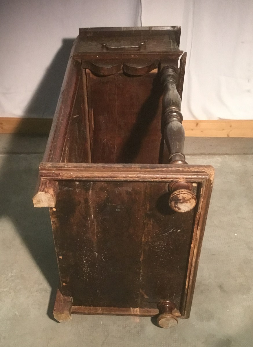 Small Eighteenth-century Piece Of Furniture-photo-6