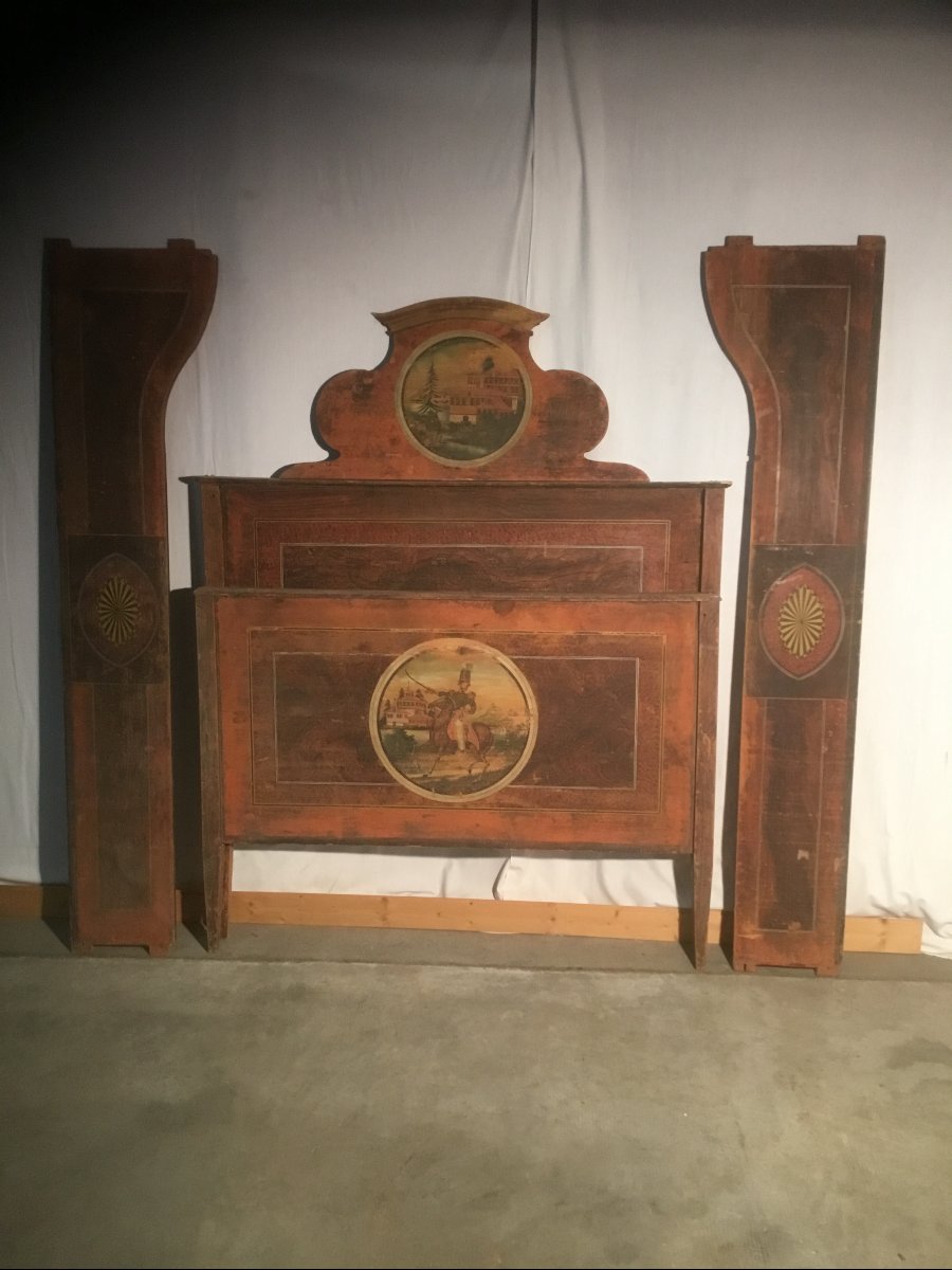 Painted Fir Bed