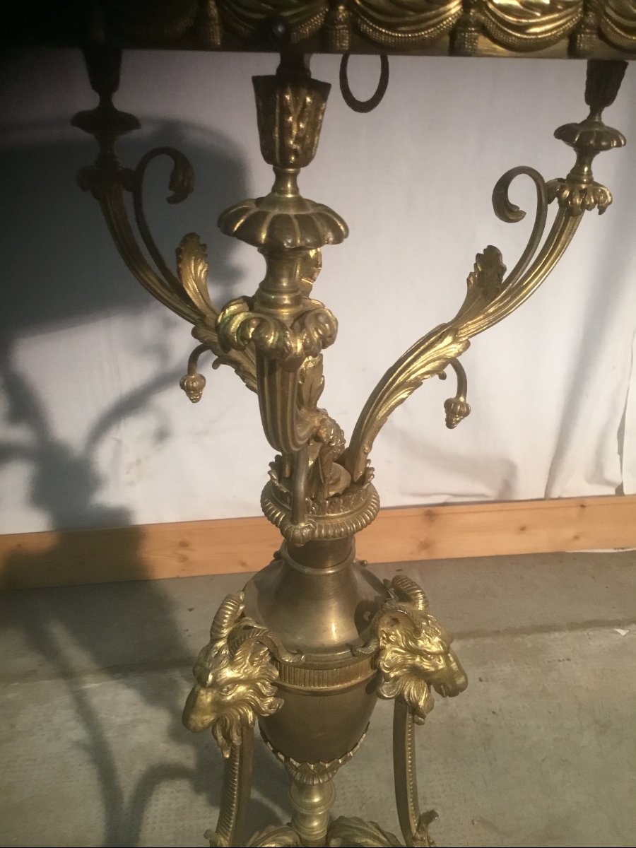 Bronze Pedestal Table-photo-4