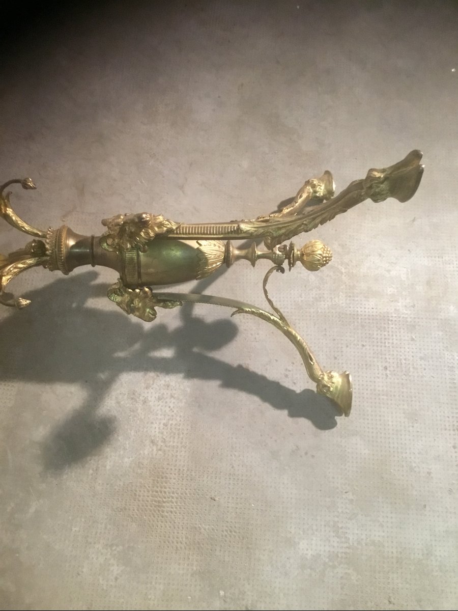 Bronze Pedestal Table-photo-7