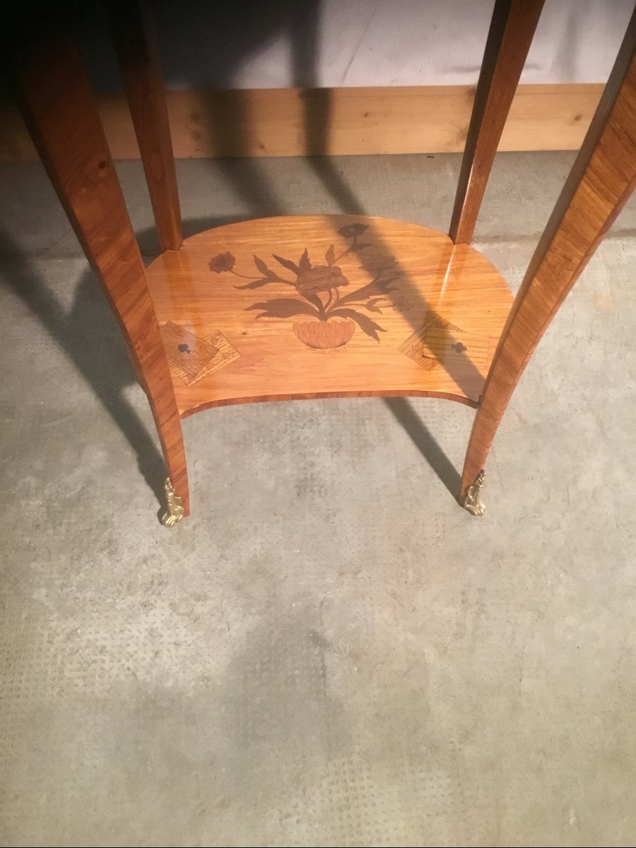 Small Inlaid Table-photo-2