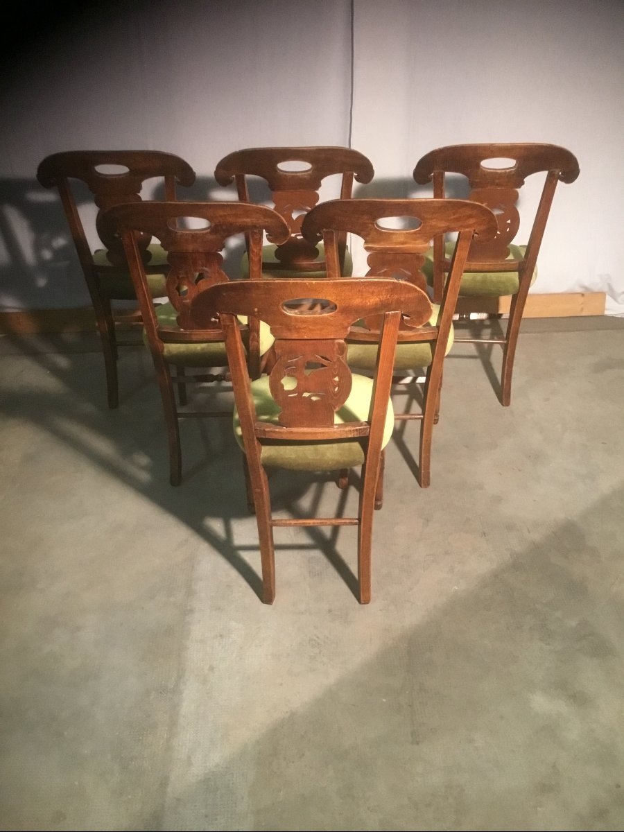 6 chaises directoires