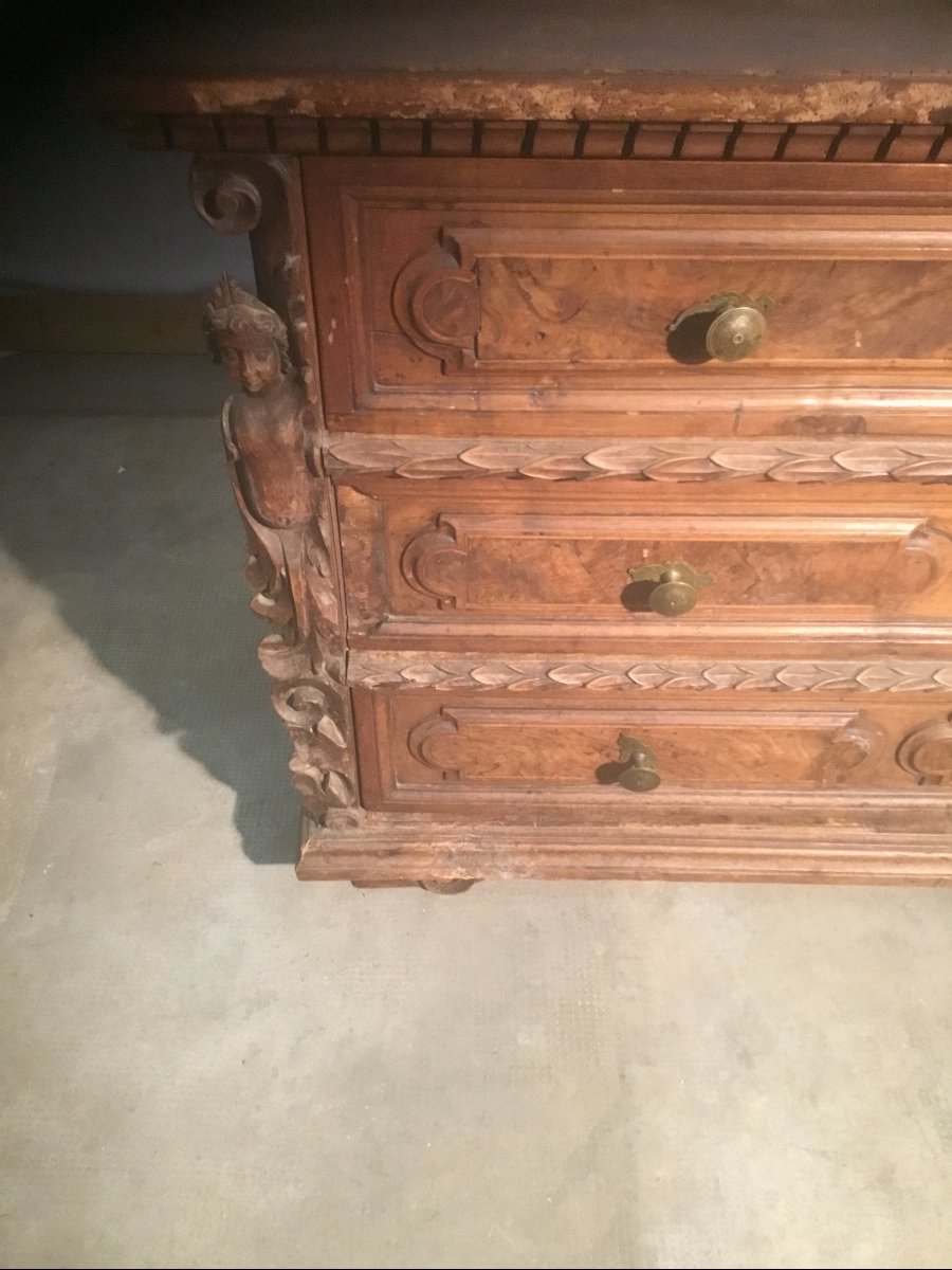 17th-century Italian Chest Of Drawers-photo-2