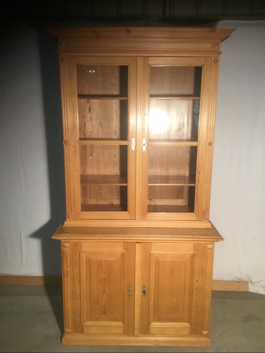Fir Wood Bookshelf