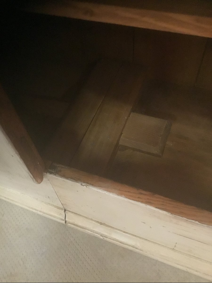 armoire en sapin Louis XVI-photo-3