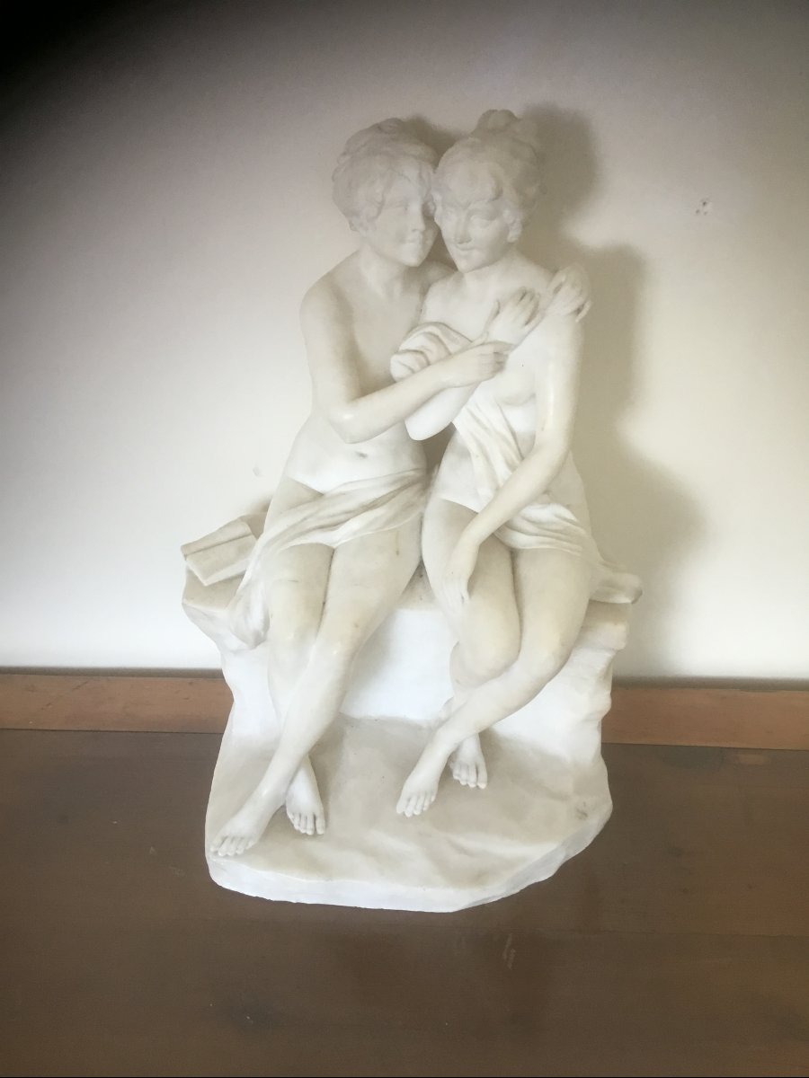 sculpture en albâtre 