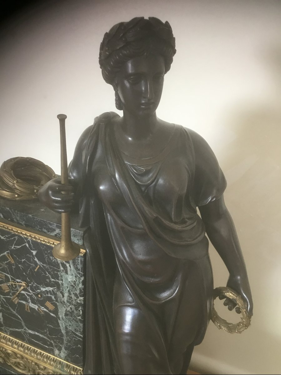 grande pendule en bronze-photo-4