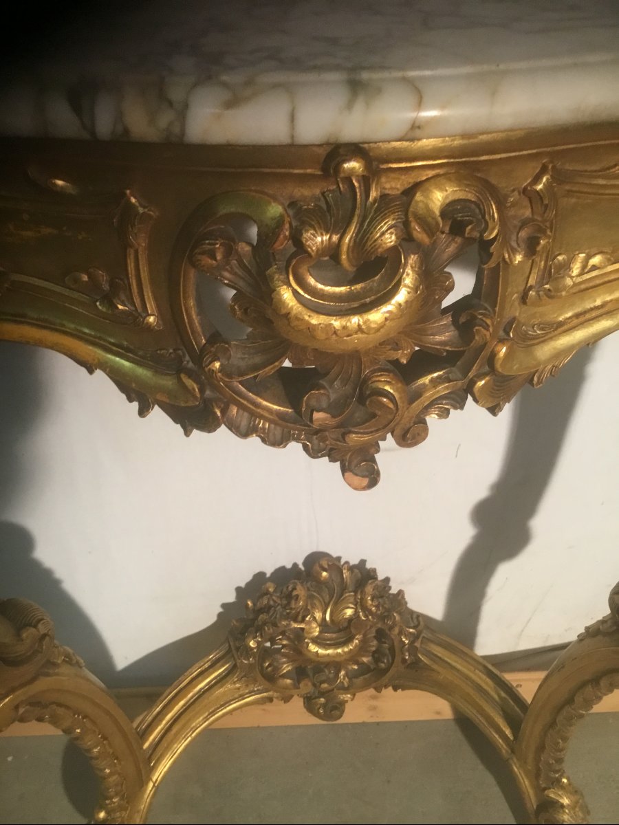 console doré Napoléon III-photo-3