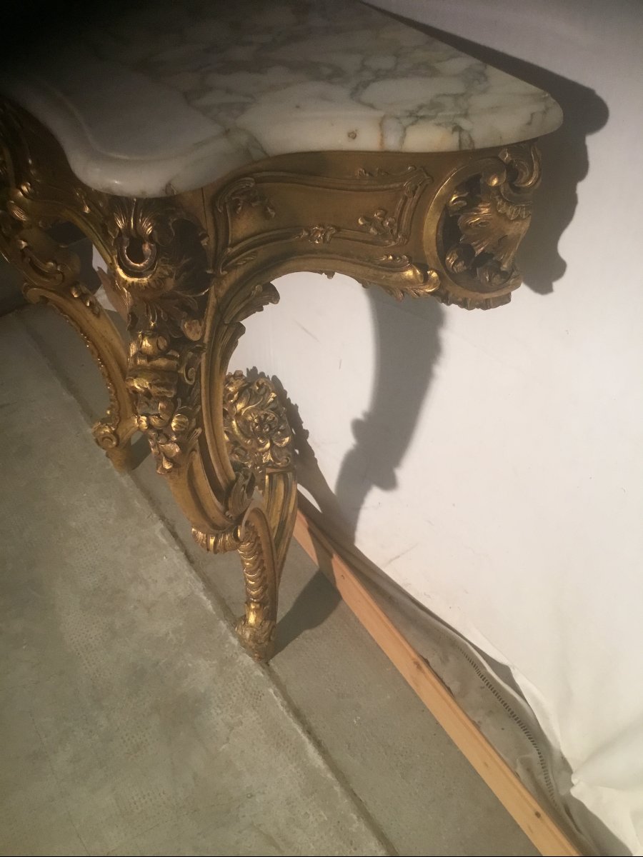 console doré Napoléon III-photo-2