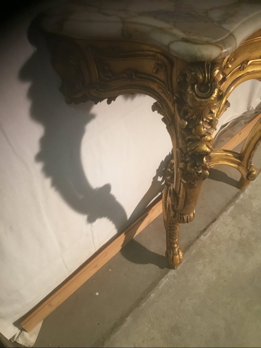 console doré Napoléon III-photo-3