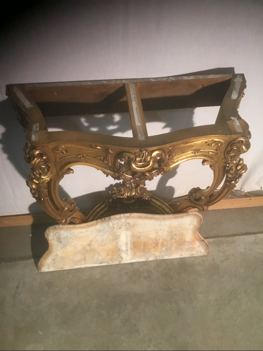 console doré Napoléon III-photo-4
