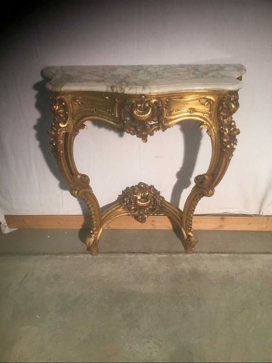 console doré Napoléon III