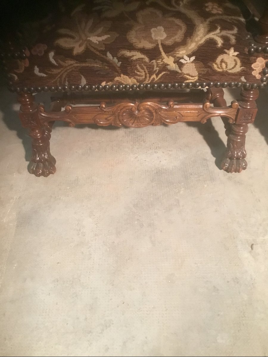 Pair Of Lion-head Armchairs-photo-2