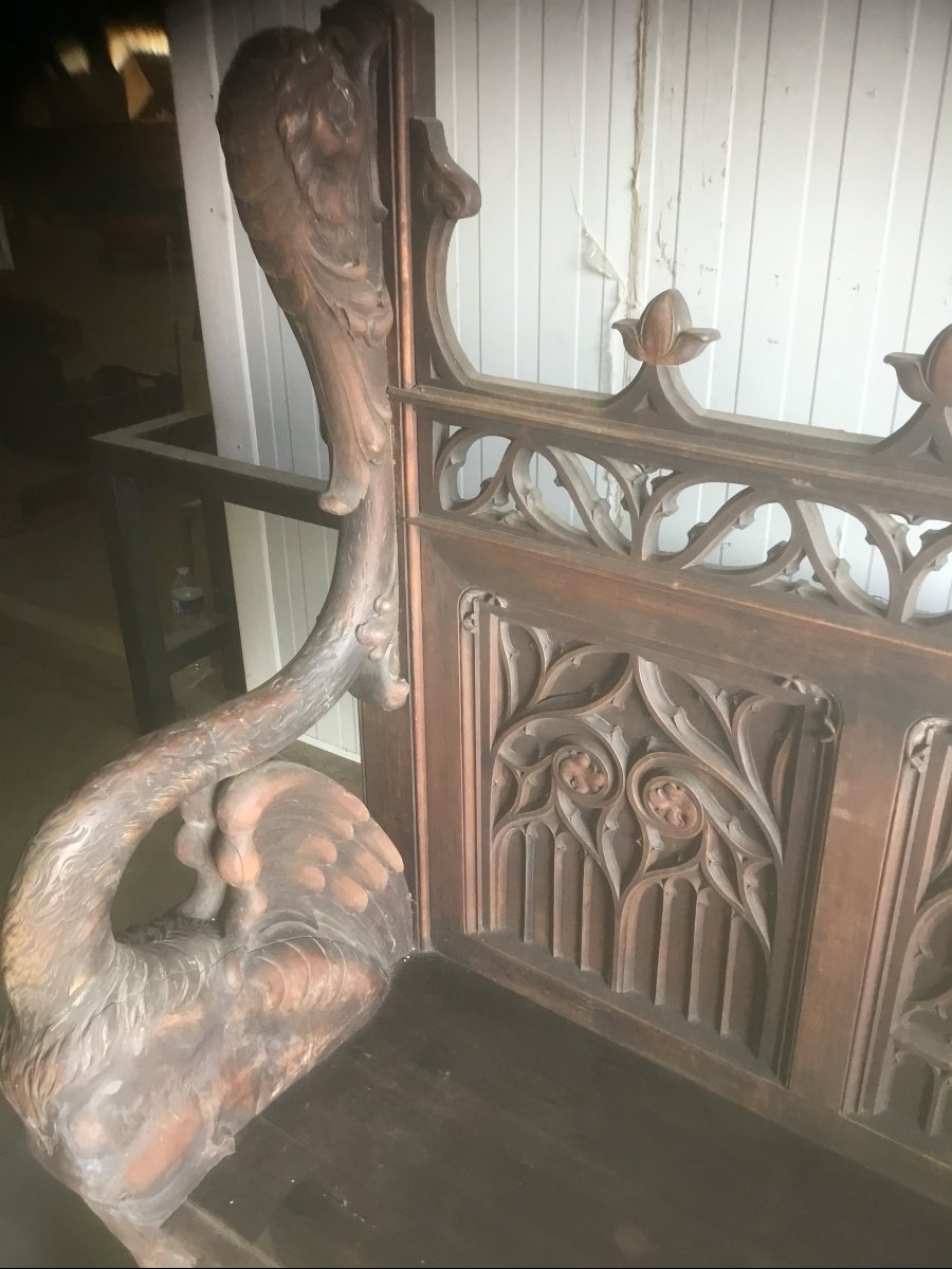banc néogothique-photo-2