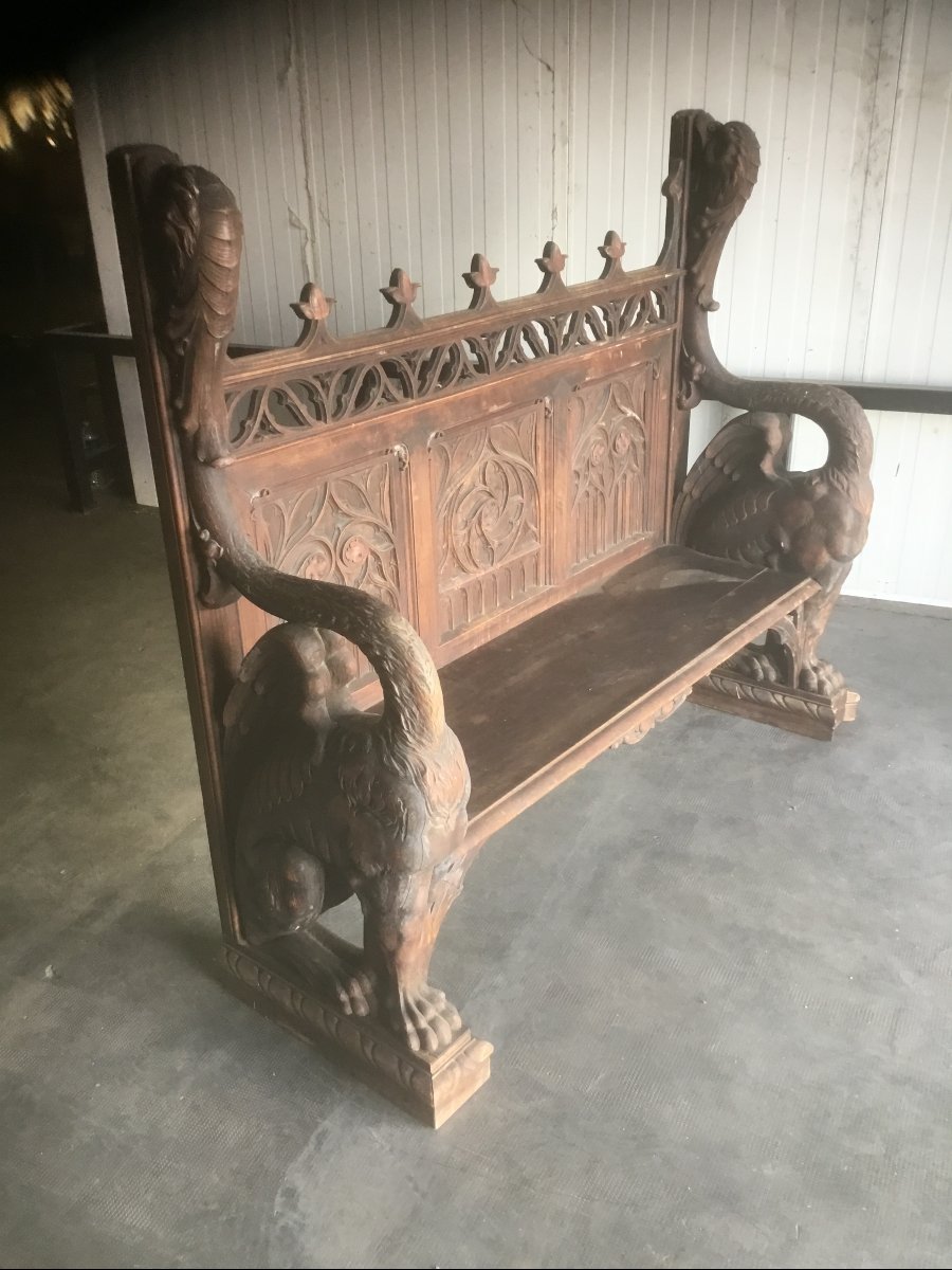 banc néogothique-photo-4