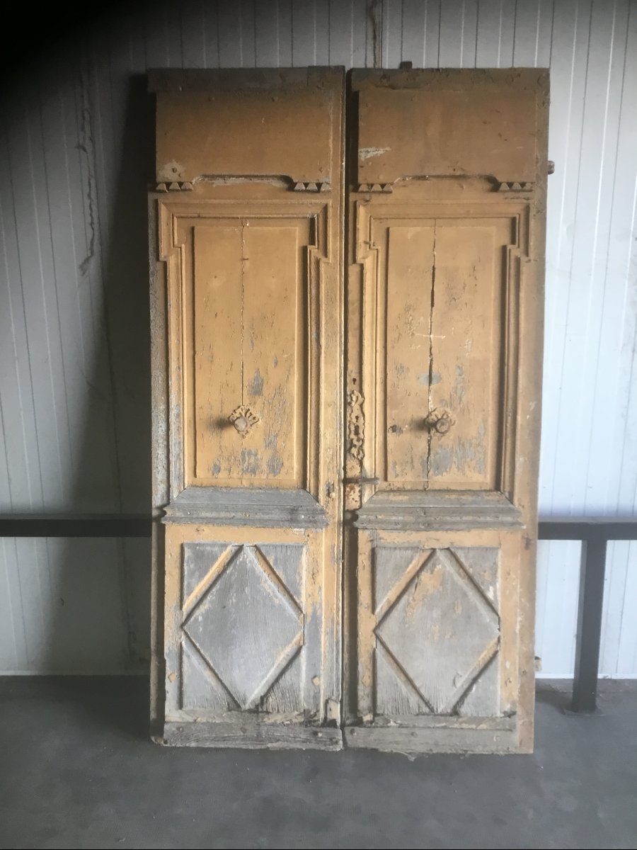 paire porte d'entrée XVIII me