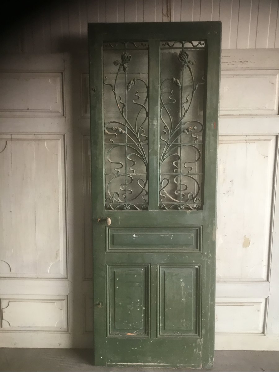 porte d'entrée art nouveau