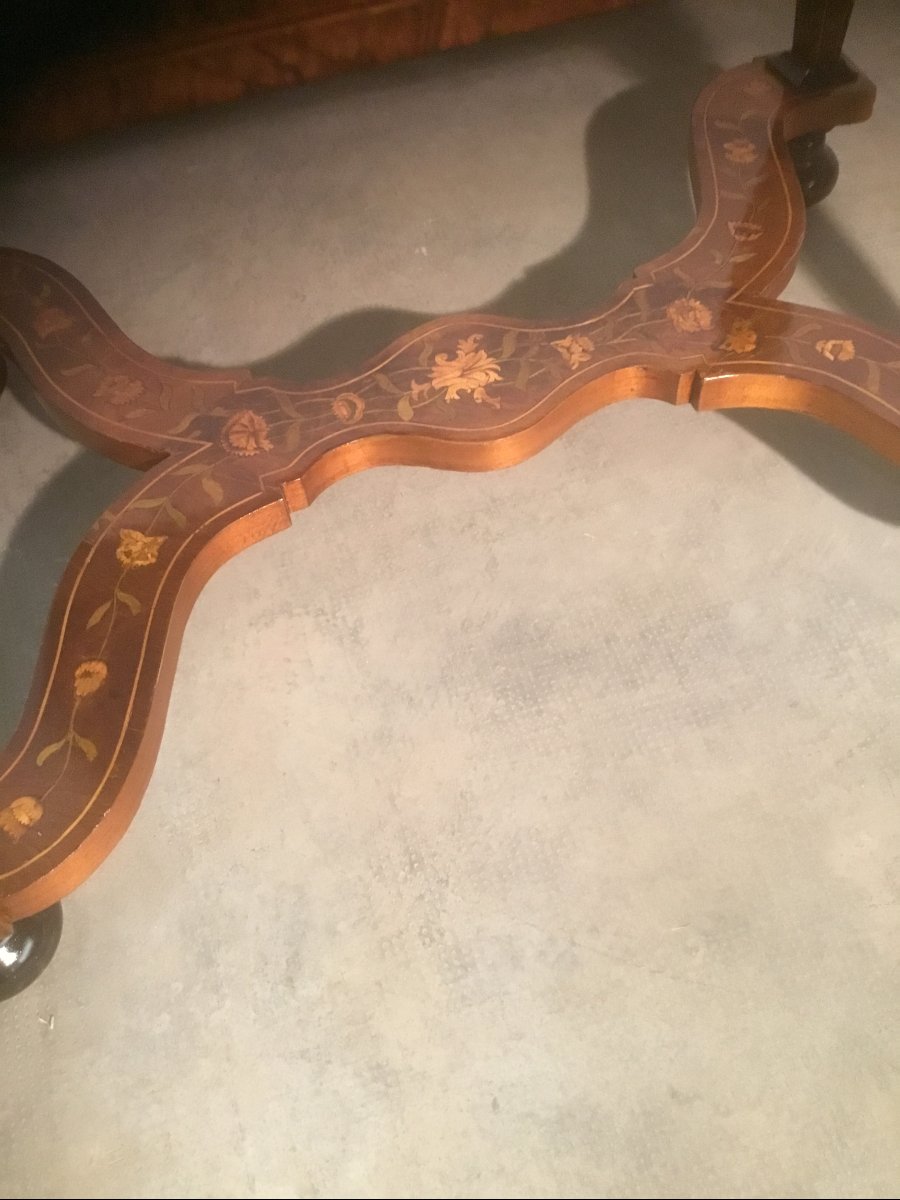Marquetry Coffee Table-photo-2
