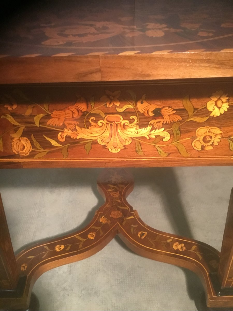 Marquetry Coffee Table-photo-2
