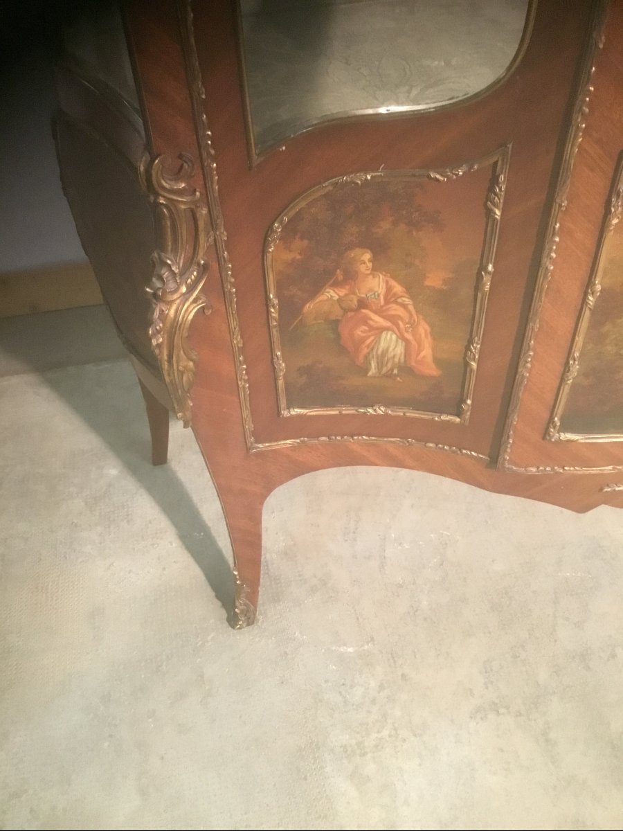 Large Napoleon III Display Case-photo-4