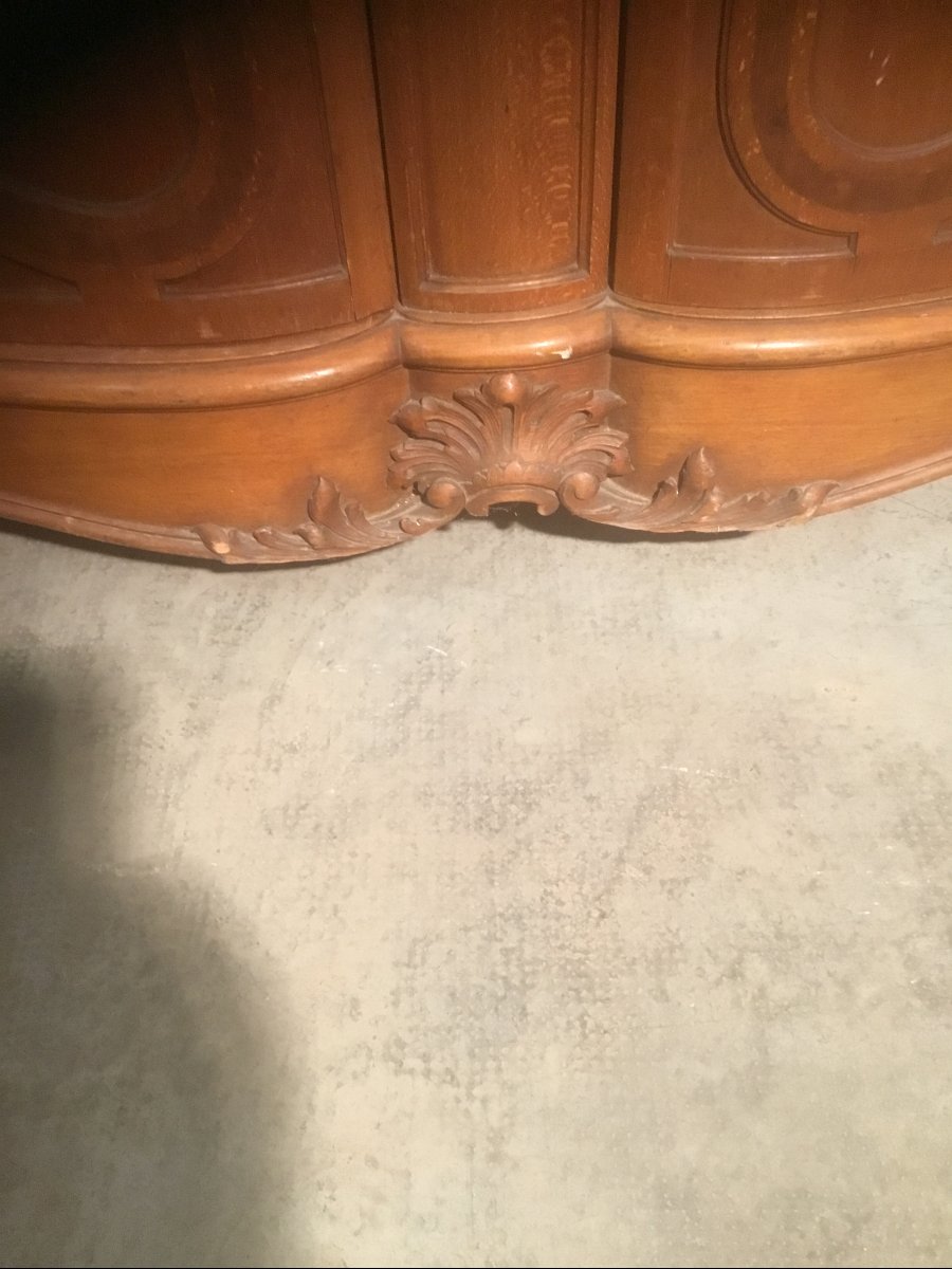 Curved Stone Sideboard-photo-2