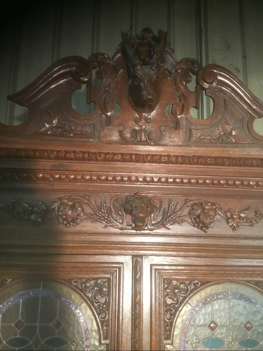 Two-section Renaissance Sideboard-photo-8