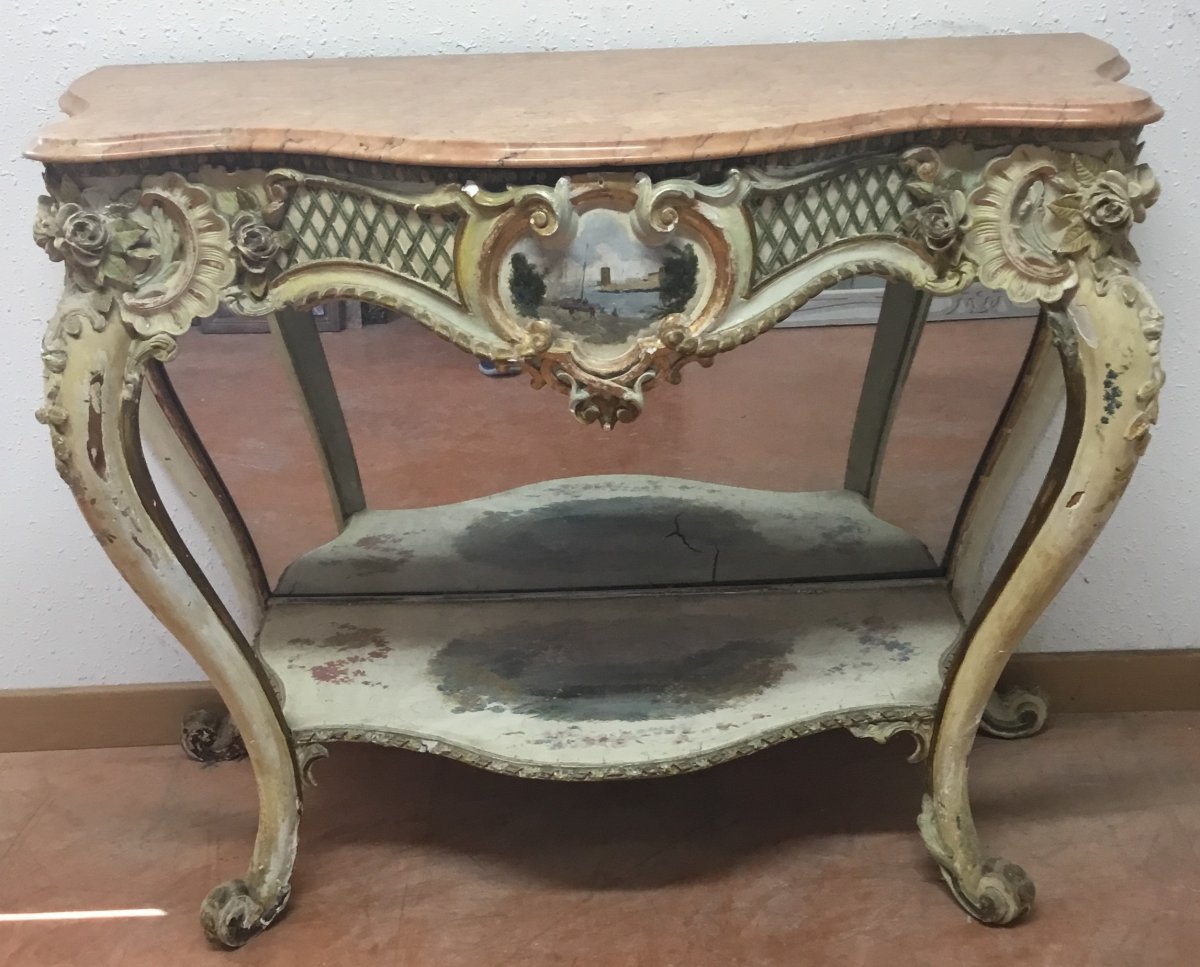 Napoleon III Italian Console