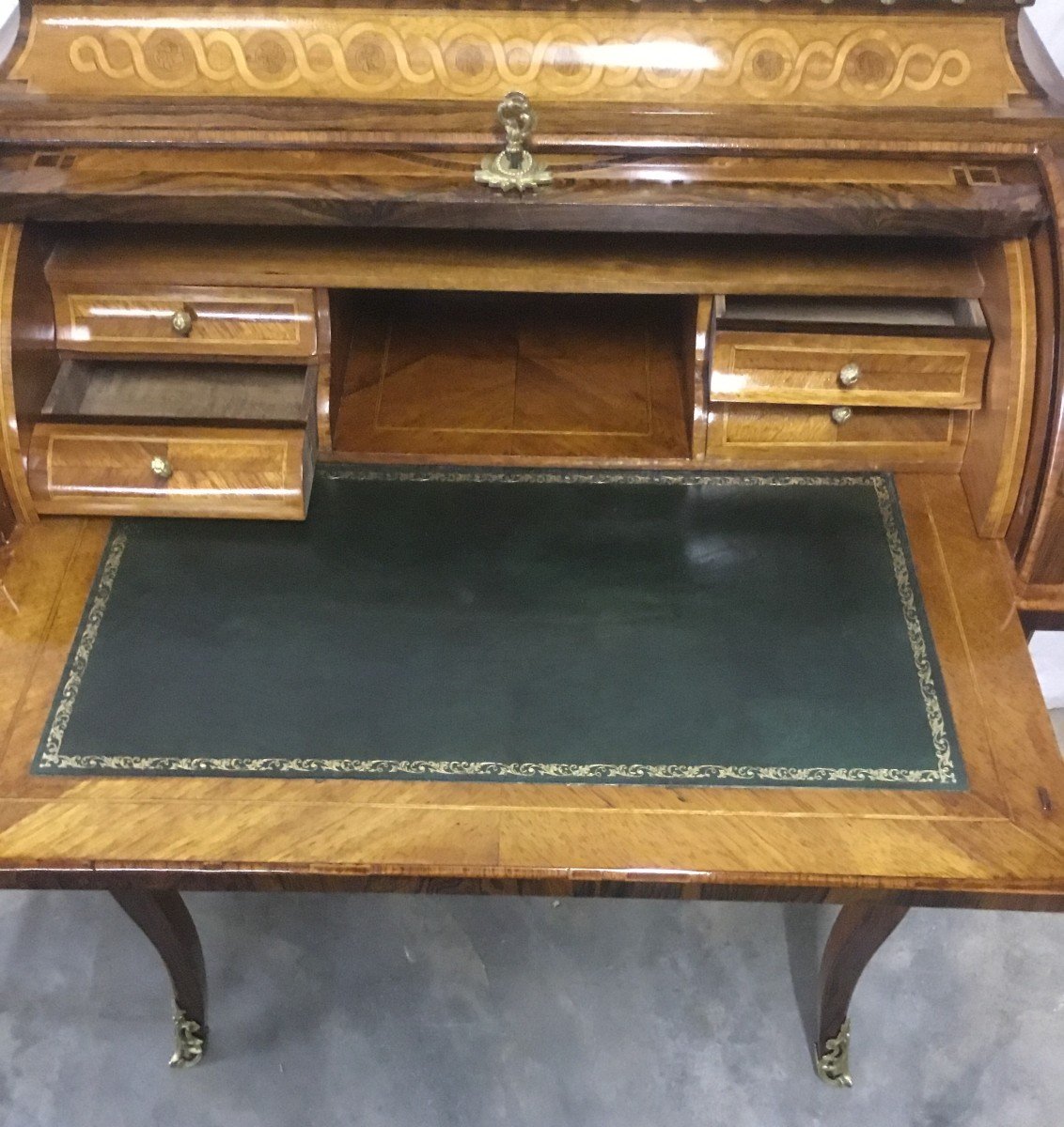 Napoleon III Cylinder Desk-photo-3