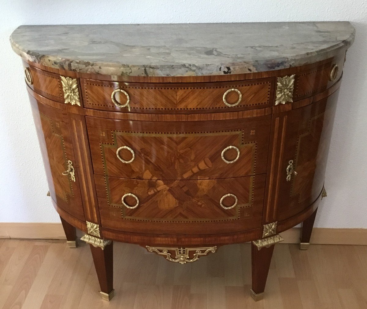 Commode Demi Lune Napoléon III