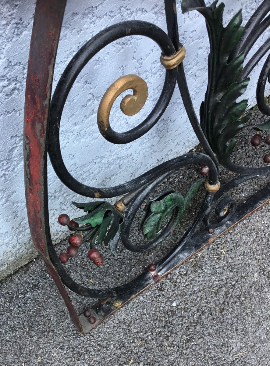 Wrought Iron Sign Holder-photo-1
