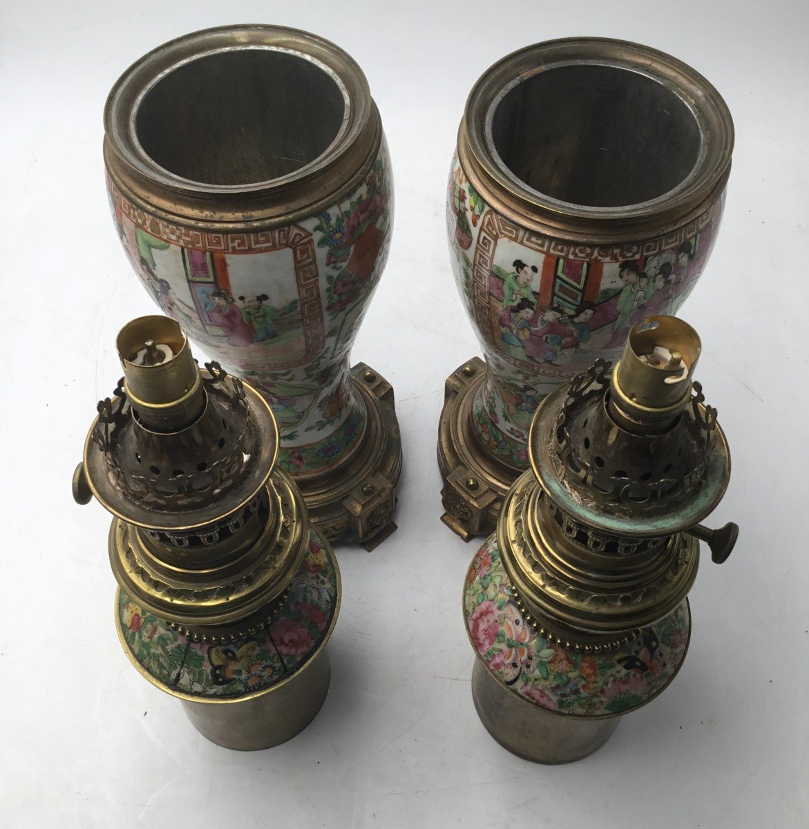 Pair Of Canton Lamp-photo-1