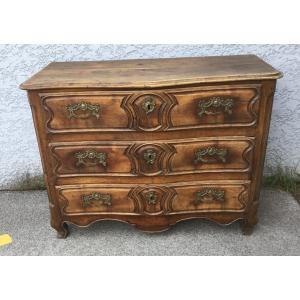 Louis XV Curved Commode