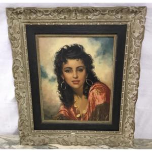 Painting Of A Gypsy