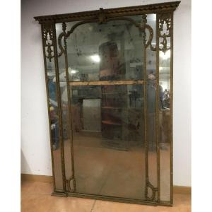 Large Pareclose Mirror From The 18th Century