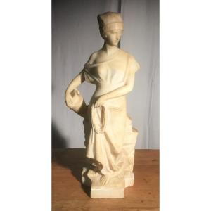 SCULPTURE EN ALBATRE