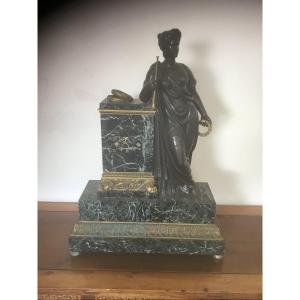 Large Bronze Clock