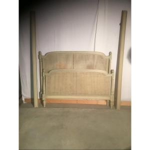 Louis XVI-style Wicker Bed