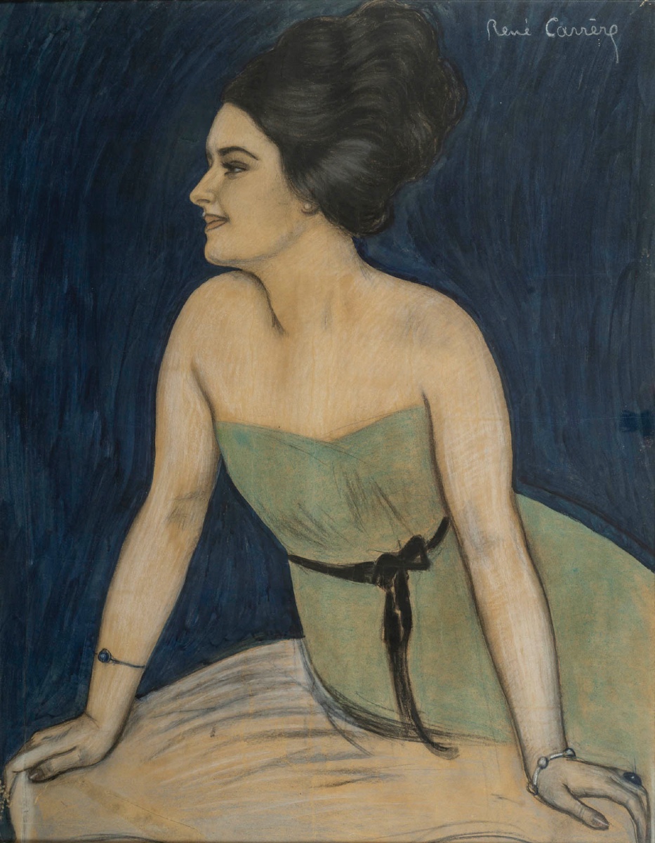 Pastel 1930 René Carrère-photo-2