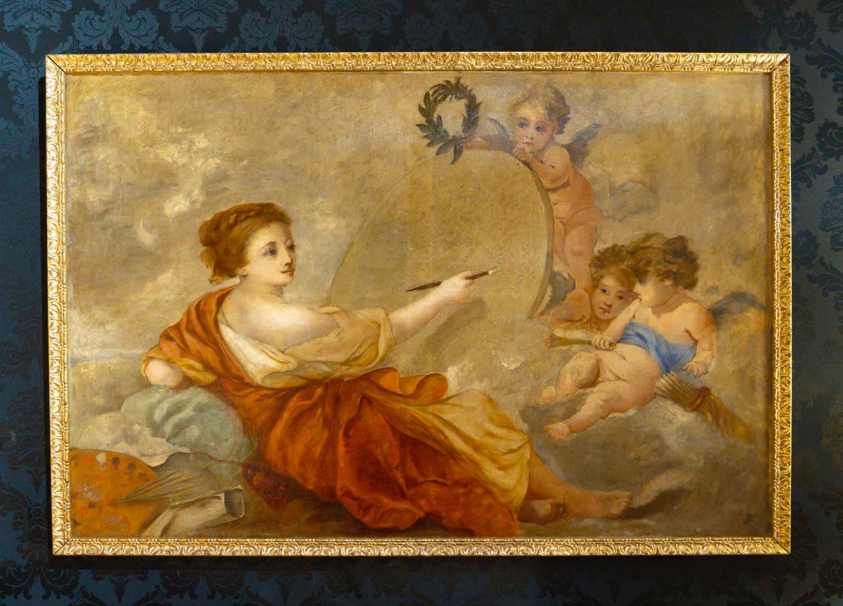 Important Oil On Canvas From The End Of The 18th Century